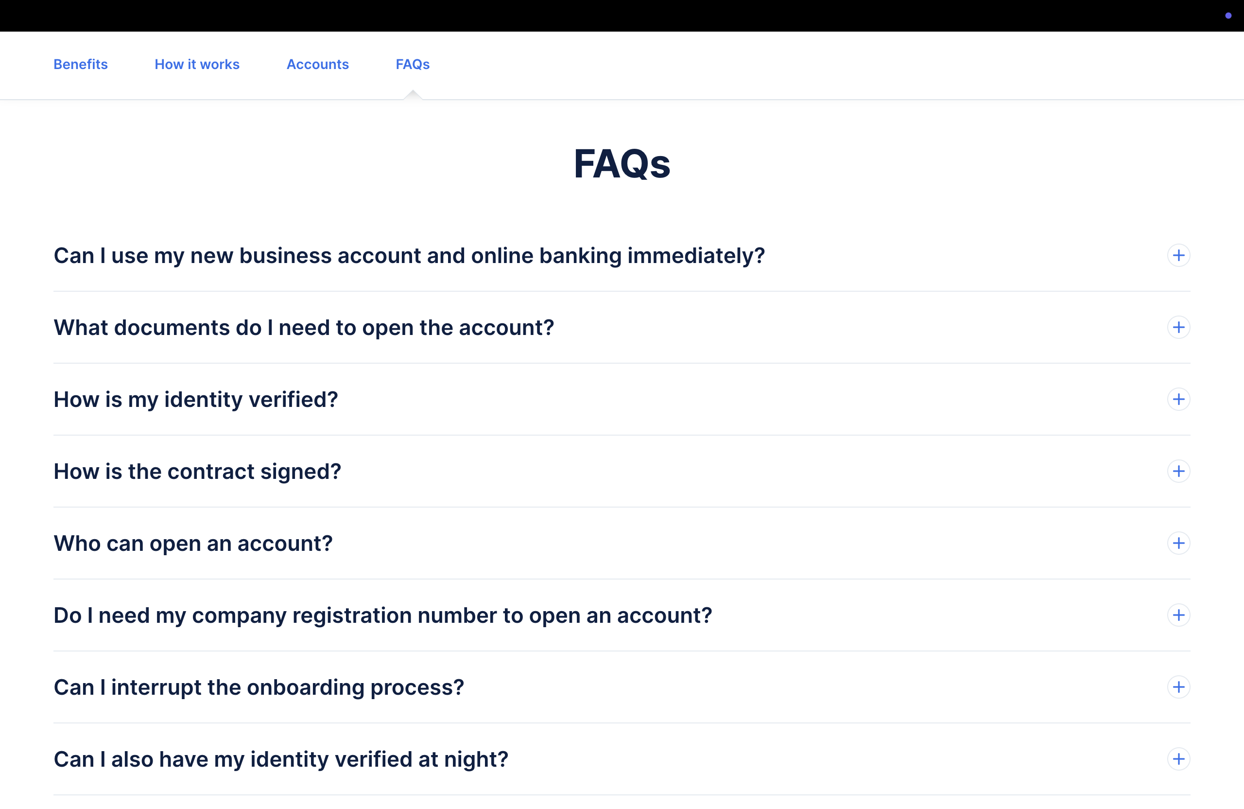 Landing page section 5