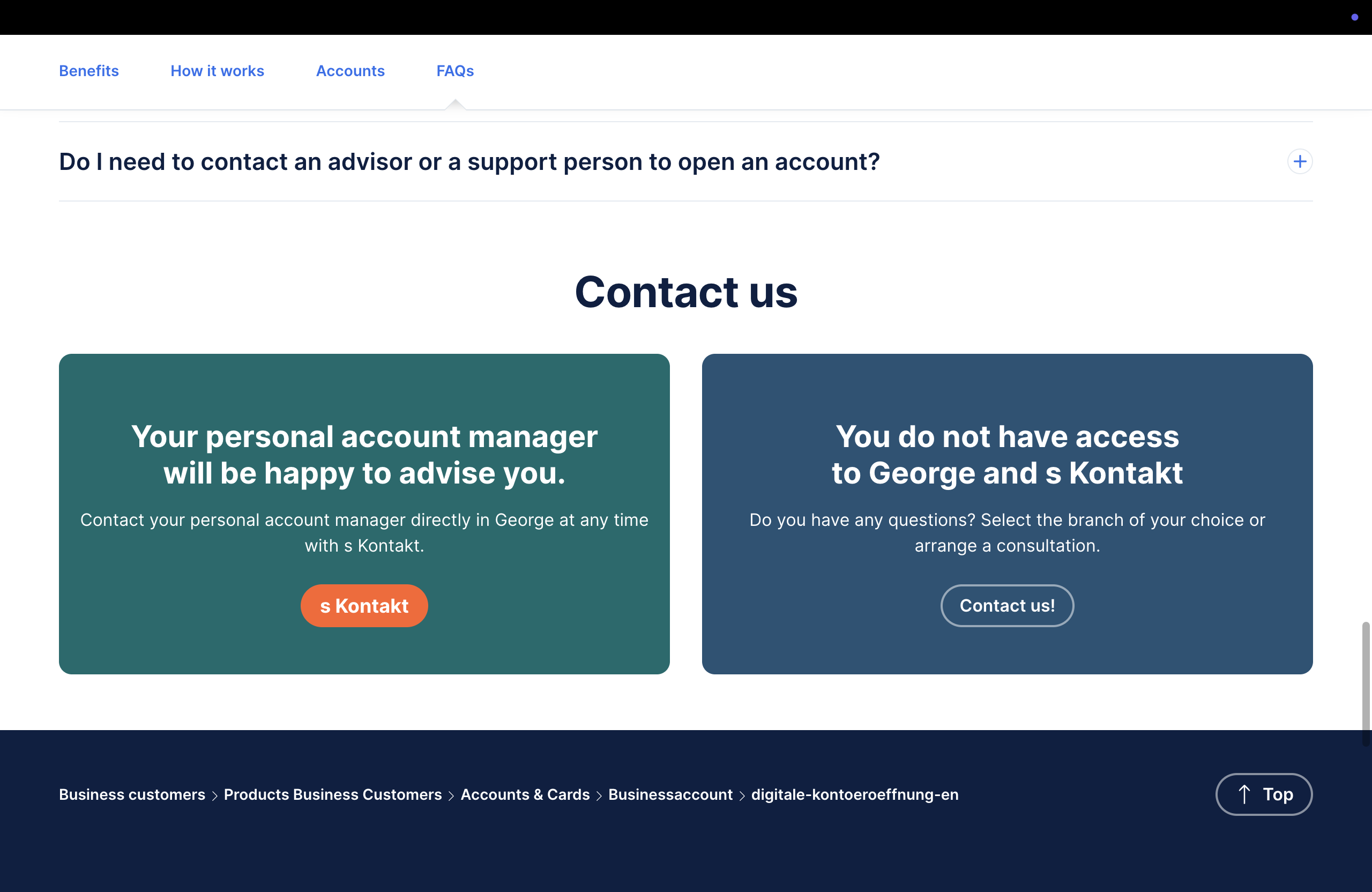 Landing page section 6